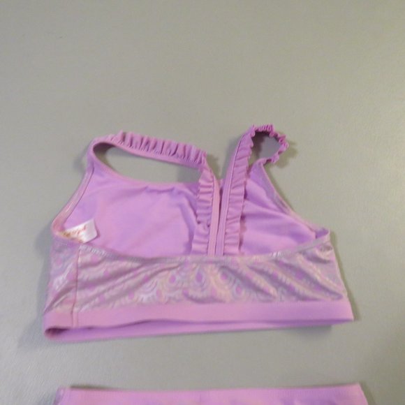 Purple 2 Pcs Cat & Jack Bikini Swimsuit Size XL - Picture 6 of 11